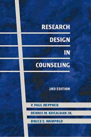 Cover of Research Design in Counseling