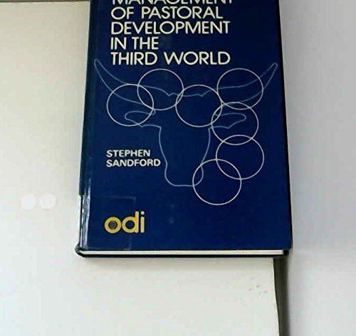 Book cover for Management of Pastoral Development in the Third World