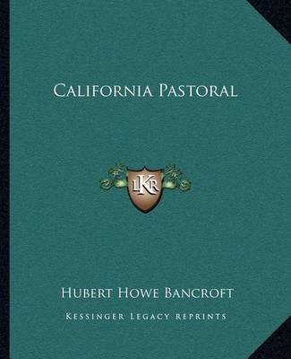 Book cover for California Pastoral