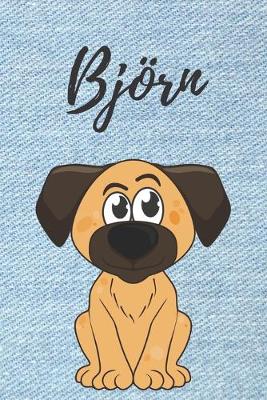 Book cover for personalisiertes Notizbuch Hunde / Malbuch / Kritzelbuch / Tagebuch / Journal / DIN A5 / Geschenk Björn