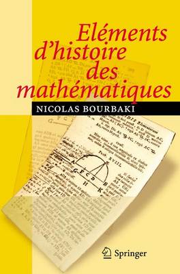 Book cover for Elements D'Histoire DES Mathematiques