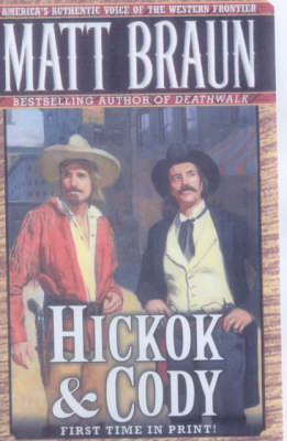 Book cover for Hickok and Cody