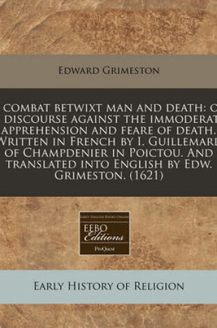 Cover of A Combat Betwixt Man and Death