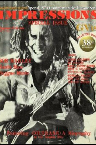 Cover of GRAFFITI VERITE' 18 (GV18) Special 1974 Commemorative Reissue Series IMPRESSIONS Magazine of the Arts