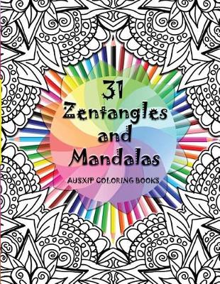 Book cover for 31 Zentangles and Mandalas