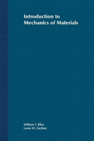 Cover of Introduction to Mechanics of Materials