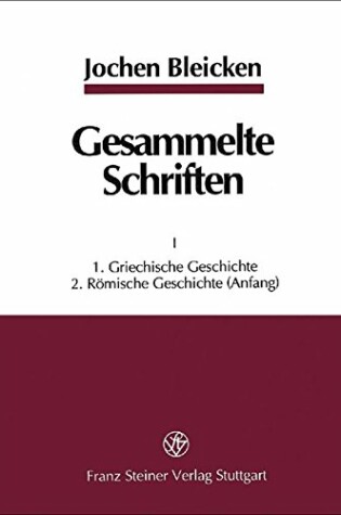 Cover of Gesammelte Schriften in Zwei Banden