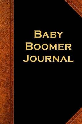 Cover of Baby Boomer Journal Vintage Style