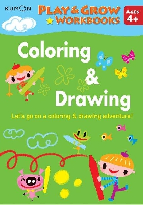 Book cover for Play and Grow: Coloring & Drawing