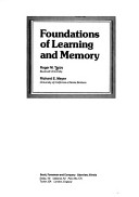 Book cover for Foundations of Learning and Memory