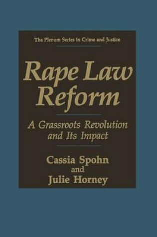 Cover of Rape Law Reform