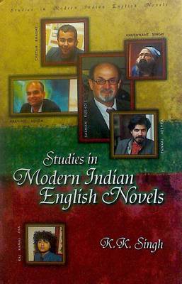 Book cover for Studies in Modern Indian English Novels