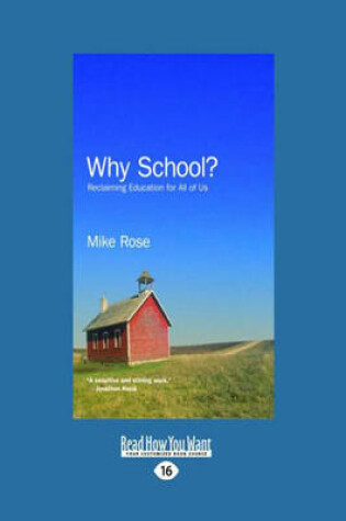 Cover of Why School?