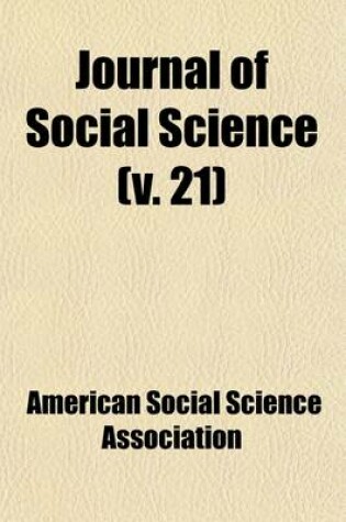 Cover of Journal of Social Science (Volume 21)