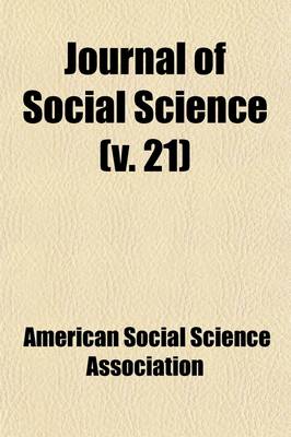 Book cover for Journal of Social Science (Volume 21)