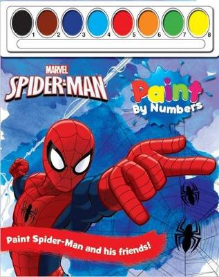 Book cover for Marvel Spider-Man Paint by Numbers