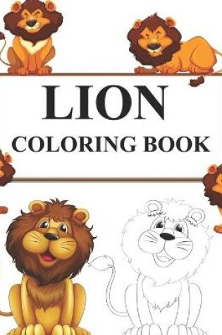 Cover of Lion Coloring Book