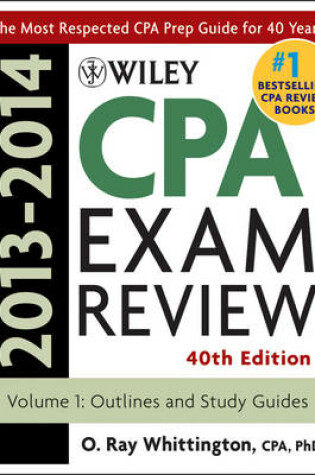 Cover of Wiley CPA Examination Review 2013-2014