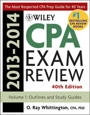 Book cover for Wiley CPA Examination Review 2013-2014