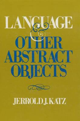 Book cover for Language and Other Abstract Objects