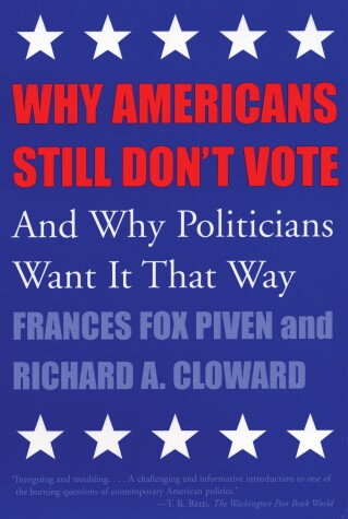 Cover of Why Americans Still Don't Vote