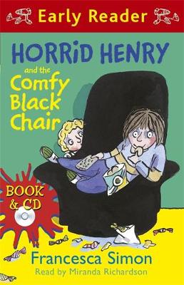 Book cover for Horrid Henry and the Comfy Black Chair
