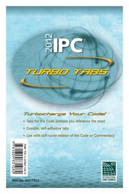 Book cover for 2012 International Plumbing Code Turbo Tabs for Paper Bound Edition