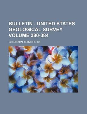 Book cover for Bulletin - United States Geological Survey Volume 380-384