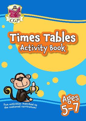 Book cover for Times Tables Activity Book for Ages 5-7