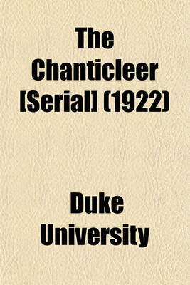 Book cover for The Chanticleer [Serial] (1922)