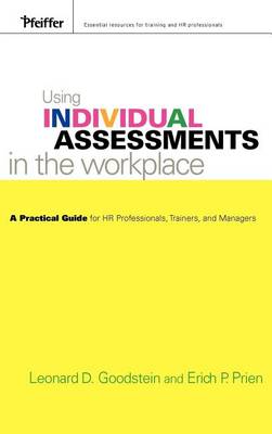 Book cover for Using Individual Assessments in the Workplace