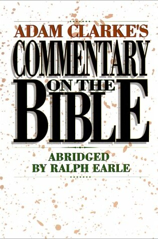Cover of Adam Clarke's Commentary