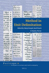 Book cover for Method in Unit Delimitation