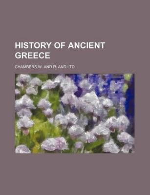 Book cover for History of Ancient Greece