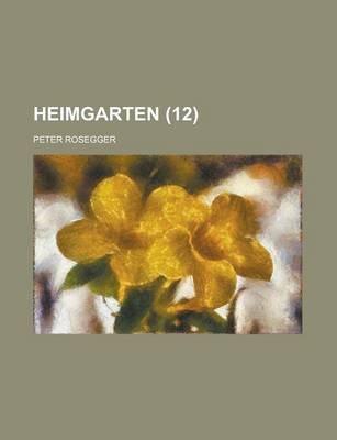 Book cover for Heimgarten (12 )