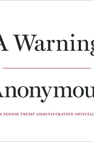 Cover of A Warning
