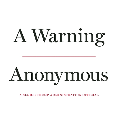 Book cover for A Warning