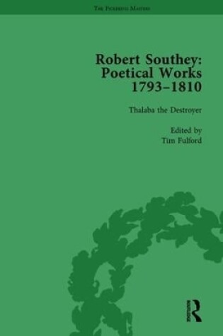 Cover of Robert Southey: Poetical Works 1793-1810 Vol 3