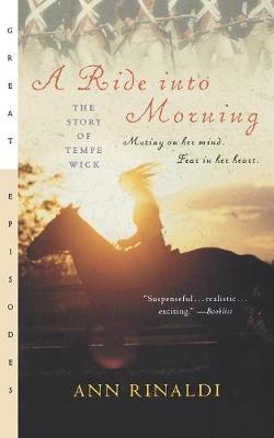 Book cover for A Ride Into Morning
