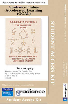 Book cover for GOAL -- Access Card -- for Database Systems