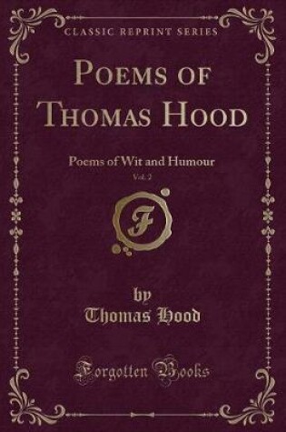 Cover of Poems of Thomas Hood, Vol. 2