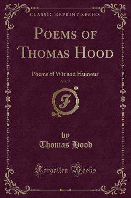 Book cover for Poems of Thomas Hood, Vol. 2