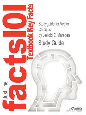 Book cover for Studyguide for Vector Calculus by Marsden, Jerrold E., ISBN 9781429215084