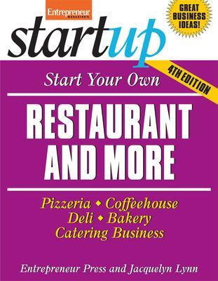 Book cover for Start Your Own Restaurant Business and More 4/E