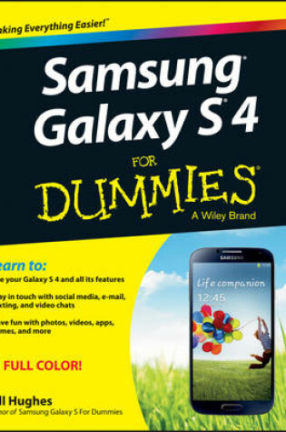 Cover of Samsung Galaxy S 4 For Dummies