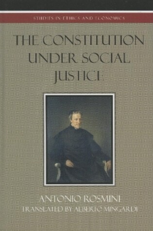 Cover of The Constitution Under Social Justice