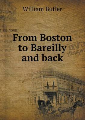 Book cover for From Boston to Bareilly and back