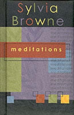 Book cover for Meditations (Sylvia Browne)