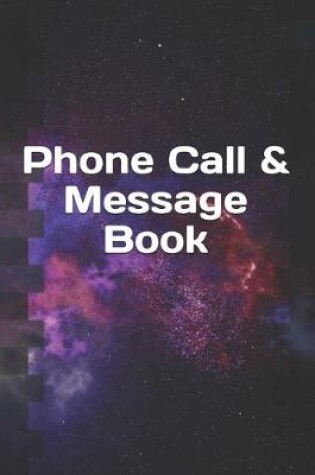 Cover of Phone Call & Message Book