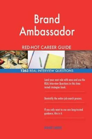 Cover of Brand Ambassador Red-Hot Career Guide; 1263 Real Interview Questions
